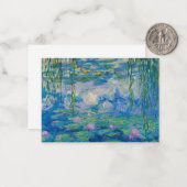Waterlilies, 1916-1919 by Claude Monet Mitteilungskarte (Vorderseite/Rückseite Beispiel)