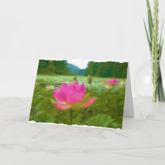 waterlillies karte