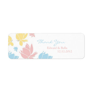 Waterlilly Wedding Vielen Dank für Ihr Geschenk Ta