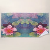 Waterlily Strandtuch (Vorderseite)