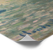 Waterloo Bridge, Grau Day - Claude Monet Kunstvoll Poster (Ecke)