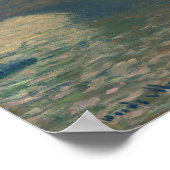 Waterloo Bridge, Gray Day, 1903 (Öl auf Leinwand) Poster (Ecke)