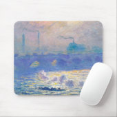 Waterloo Bridge (London), Monet Mousepad (Mit Mouse)