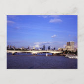 Waterloo Bridge Postkarte (Vorderseite)