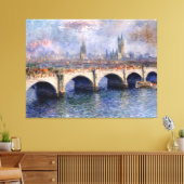 Waterloo Bridge Sonnenlicht-Effekt Leinwanddruck (Insitu (Wohnzimmer))