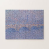 Waterloo Bridge Sonnenlicht Wirkung Monet Malerei Puzzle (Horizontal)