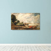 Waterloo Bridge von oberhalb Whitehall Stairs, c.1 Leinwanddruck (Insitu (Holzboden))