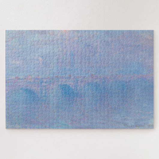 Waterloo Bridge, Wirkung des Nebels 1903 – Claude Puzzle (Horizontal)