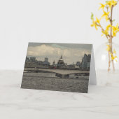 Waterloo-Brücke, London Karte (Gelbe Blume)