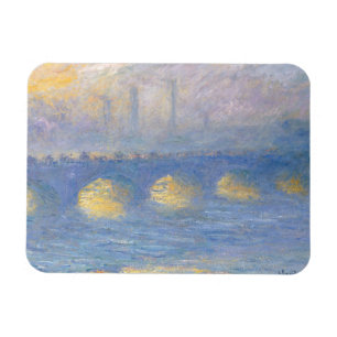 Waterloo-Brücke, Temps couvert 1904 Magnet