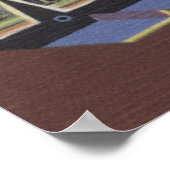 Waterloo, Iowa - Große Briefmarkenszenen Poster (Ecke)