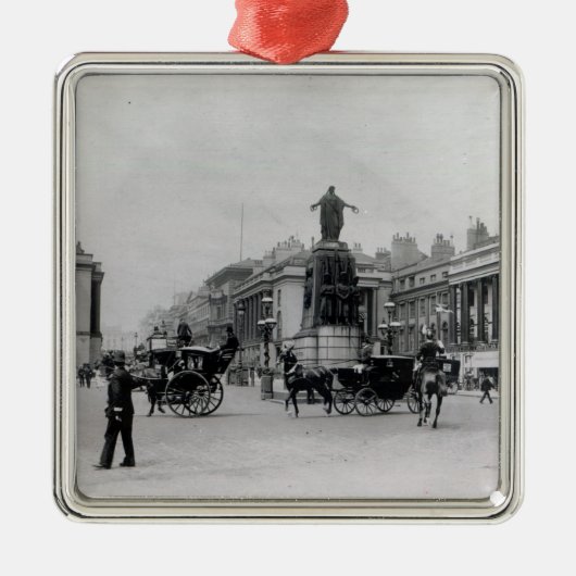 Waterloo-Platz, London Silbernes Ornament (Vorne)