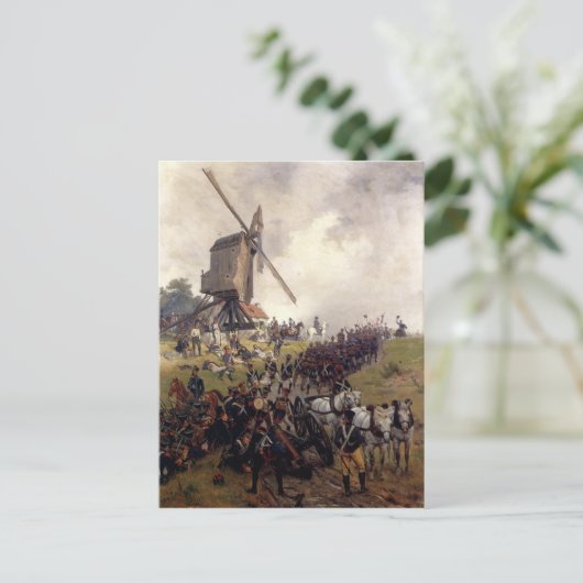 Waterloo Postkarte (Stehend Vorderseite)