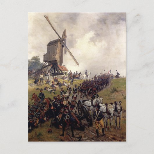 Waterloo Postkarte (Vorderseite)