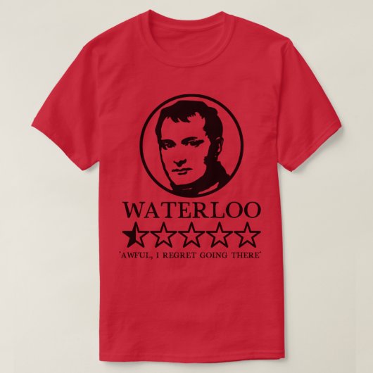 Waterloo Ratings Dark T-Shirt (Design vorne)