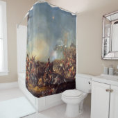 Waterloo-Schlacht Duschvorhang (Beispiel)