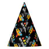 Waterman & Balloons Sommer Geburtstagsparty Partyhütchen (Rückseite)