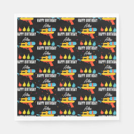 Waterman & Balloons Sommer Geburtstagsparty Serviette