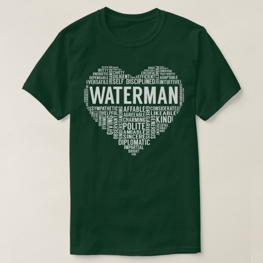 Waterman Heart T-Shirt (Design vorne)