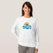 Watermark Damen Langarm Basic T-Shirt (Vorne ganz)