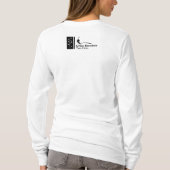 Watermark Damen Langarm Basic T-Shirt (Rückseite)