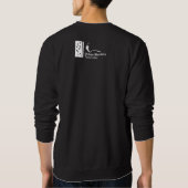 Watermark Men's Black Basic Sweatshirt (Rückseite)