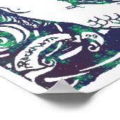 Watermark Print Poster (Ecke)