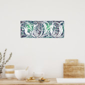 Watermark Print Poster (Küche)