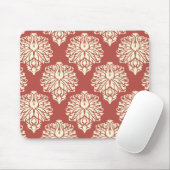 Watermellon Südliche Hütte Damask Mousepad (Mit Mouse)
