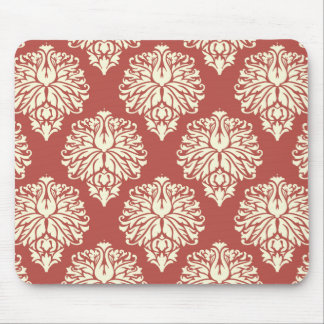 Watermellon Südliche Hütte Damask Mousepad