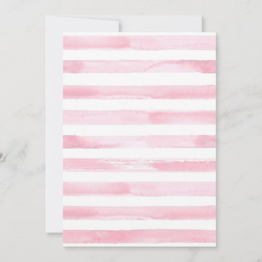 Watermelon 6h Geburtstagsparty Einladung (Rückseite)