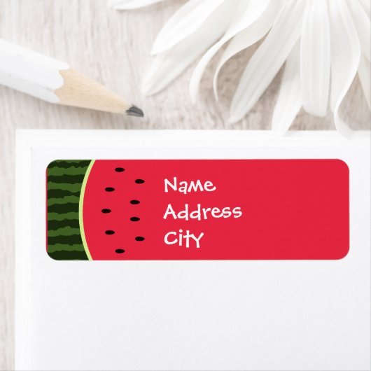 Watermelon Address Labels (Insitu)