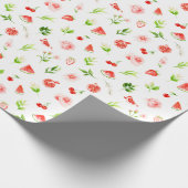 Watermelon and Pomegranate Pattern Geschenkpapier (Ecke)