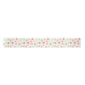 Watermelon and Pomegranate Pattern Satinband (Vorderseite)