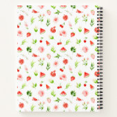 Watermelon and Pomegranate Wedding Planner Notizblock (Rückseite)