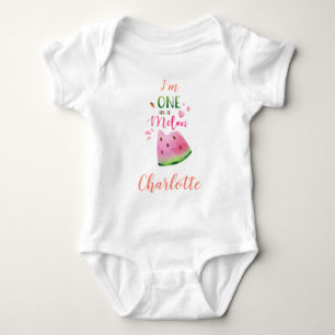Watermelon Baby Bodysuite One in einem Melon Baby Strampler