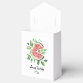 Watermelon Baby Girl Shower Geschenkschachtel (Geöffnet)