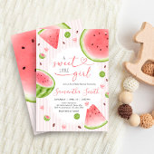 Watermelon Baby Shower Einladung