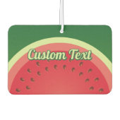 Watermelon Background Air Freshener Autolufterfrischer (Vorderseite)