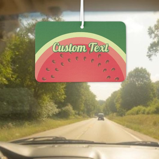 Watermelon Background Air Freshener Autolufterfrischer