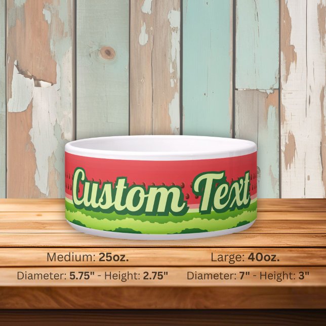 Watermelon Background Bowl Napf (Von Creator hochgeladen)