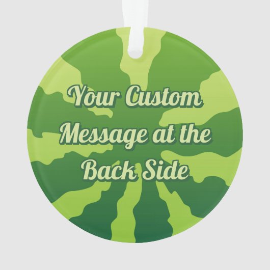 Watermelon Background Ornament (Rückseite)