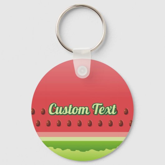 Watermelon Background Schlüsselanhänger (Vorderseite)