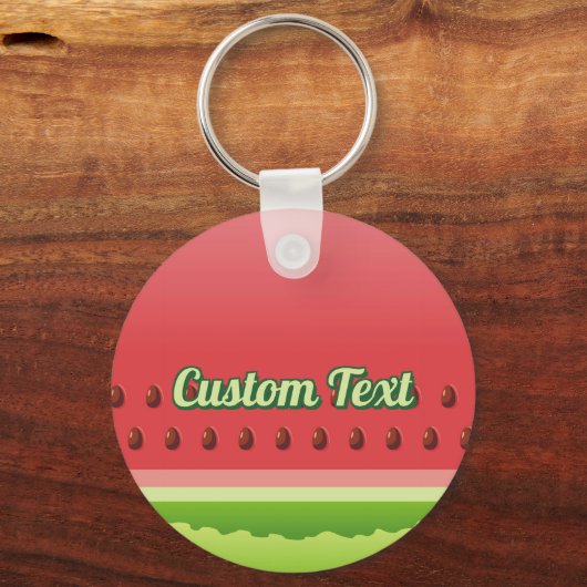 Watermelon Background Schlüsselanhänger (Vorderseite)