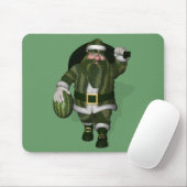 Watermelon Bauer Santa Claus Mousepad (Mit Mouse)