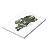Watermelon Bauer Santa Claus Notizblock (Rotiert)