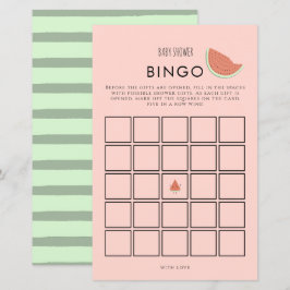Watermelon Birthday Party Bingo Game