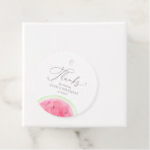 Watermelon Birthday Party Geschenkanhänger (Beispiel)