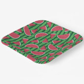 Watermelon Birthday Party Pappteller (Gewinkelt)