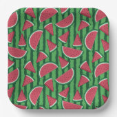 Watermelon Birthday Party Pappteller (Vorderseite)
